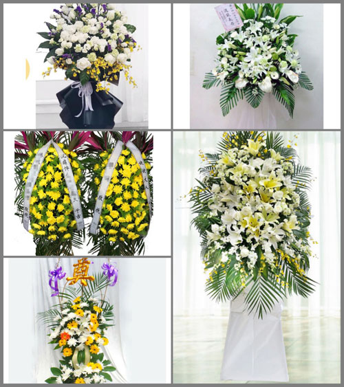 福建福州闽清县白樟镇白事花篮预定